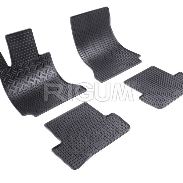 Auto Fußmatten Mercedes C-Klasse W204, baujahr 04.2007 - 02.2014, karosserie limousine #1 - 1