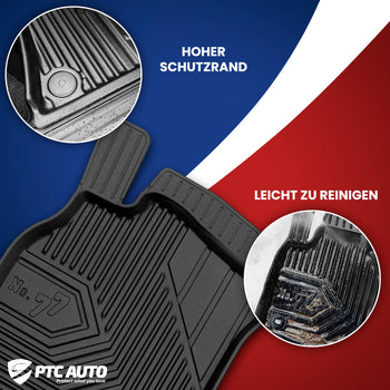 Gummimatten mit hohem Rand Peugeot 508 I, baujahr 01.2011 - 09.2018, karosserie kombi #2 - 4