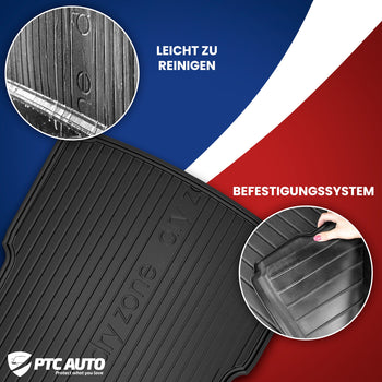 Kofferraumwannen Ford C-Max II, karosserie van, baujahr 11.2010 - 06.2019, schmal reserverad #1 - 4