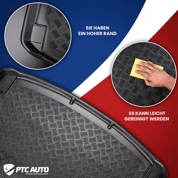 Kofferraumwannen Volkswagen Polo V, karosserie schrägheck, baujahr 05.2009 - 09.2017, oberer kofferraumboden #1 - 3