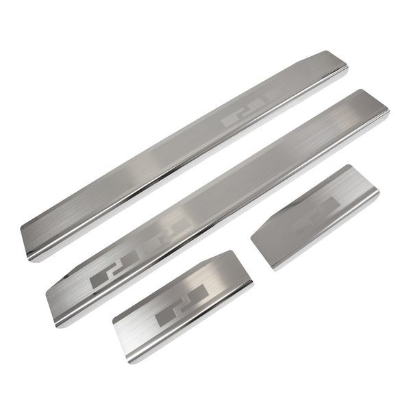 Einstiegsleisten Edelstahl Volkswagen Touareg III, baujahr 07.2018 - bis heute, karosserie suv #1 - 1