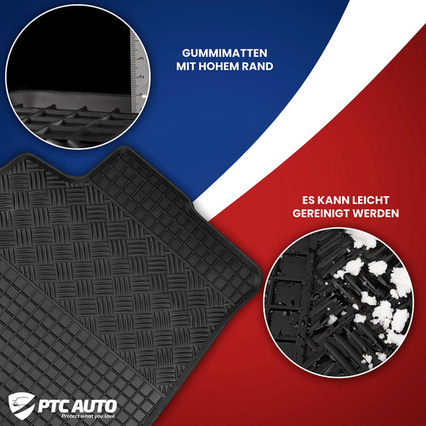 Auto Fußmatten Toyota Proace II, baujahr 01.2016 - bis heute, karosserie van, 2 sitzplätze #4 - 2